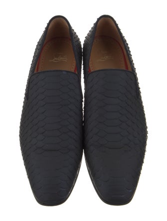 Christian Louboutin Python Loafers