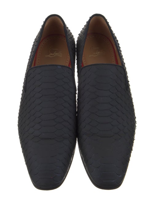 Christian Louboutin Python Loafers