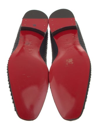 Christian Louboutin Python Loafers