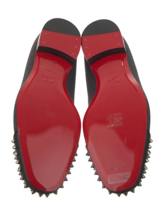 Christian Louboutin Spike Accents Studded Accents Loafers