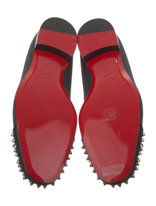 Christian Louboutin Spike Accents Studded Accents Loafers