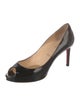 Christian Louboutin No Matter 85 Patent Leather Pumps