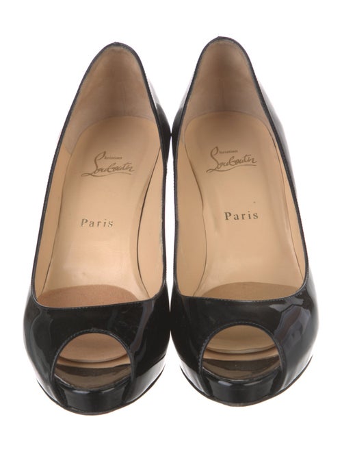 Christian Louboutin No Matter 85 Patent Leather Pumps