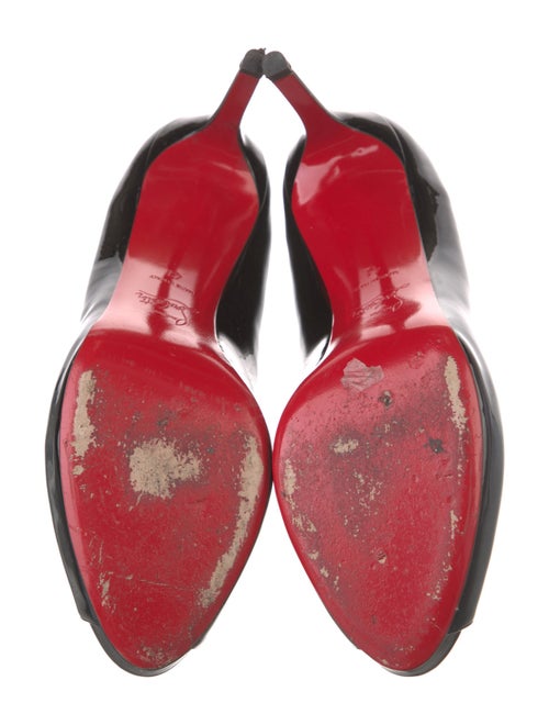 Christian Louboutin No Matter 85 Patent Leather Pumps