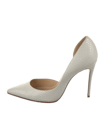 Christian Louboutin Leather D'Orsay Pumps