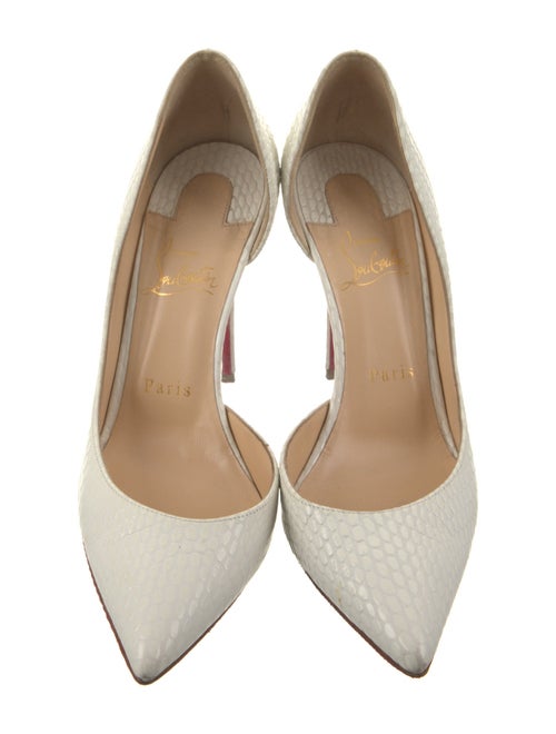 Christian Louboutin Leather D'Orsay Pumps