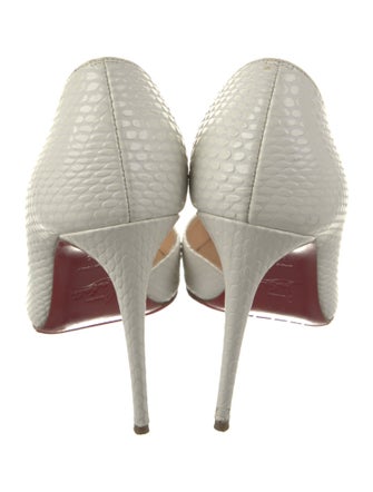 Christian Louboutin Leather D'Orsay Pumps