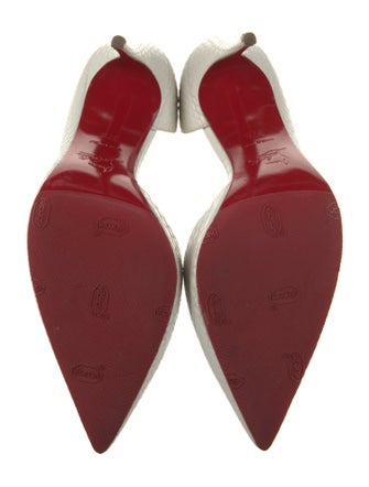 Christian Louboutin Leather D'Orsay Pumps