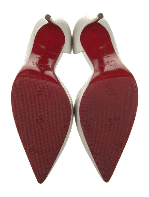 Christian Louboutin Leather D'Orsay Pumps