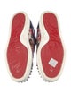 Christian Louboutin Spike Accents Leather Sneakers