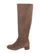 Christian Louboutin Suede Riding Boots