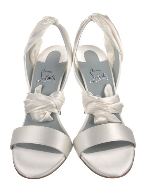 Christian Louboutin Satin Sandals