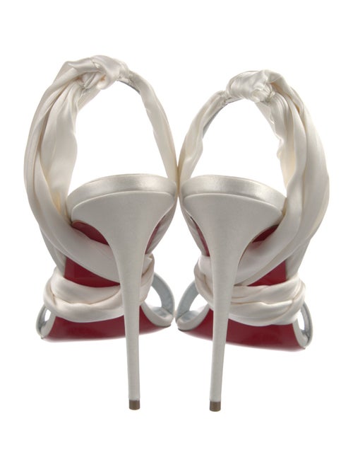 Christian Louboutin Satin Sandals