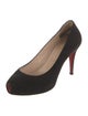 Christian Louboutin Suede Pumps