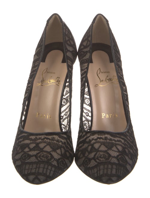 Christian Louboutin Lace Lace Pattern Pumps