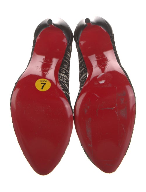 Christian Louboutin Lace Lace Pattern Pumps