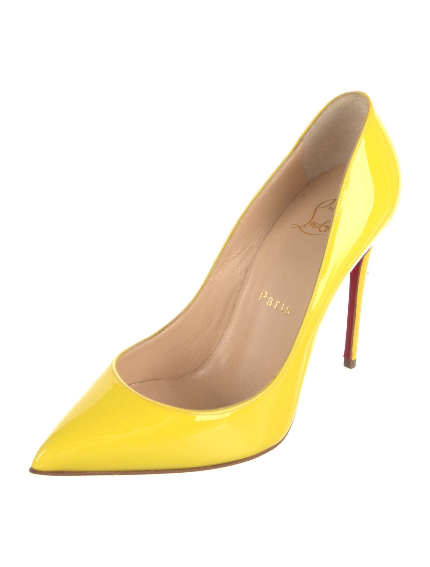 Christian Louboutin Pigalle Follies 100 Patent Leather Pumps