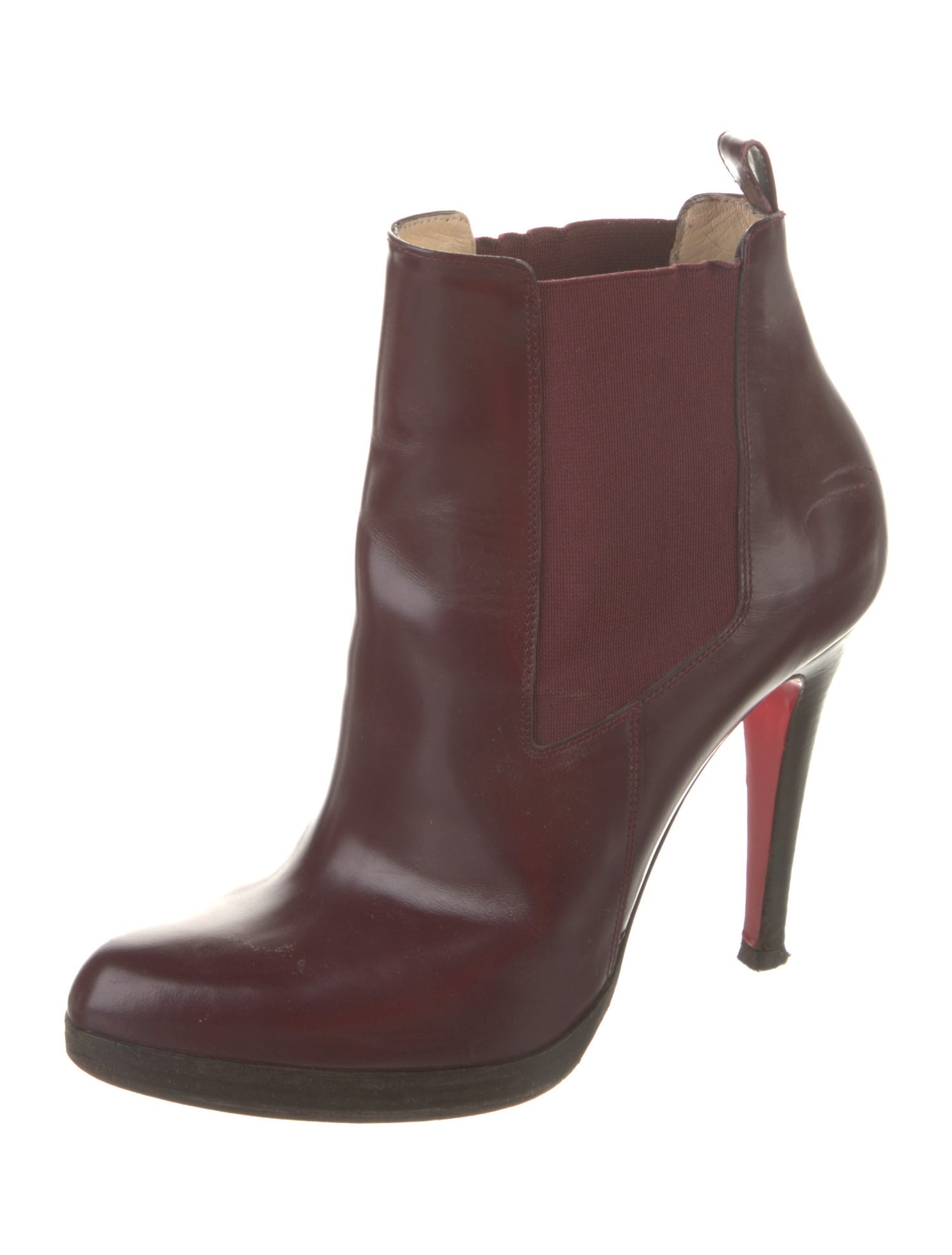Christian Louboutin Leather Chelsea Boots