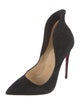 Christian Louboutin Suede D'Orsay Pumps