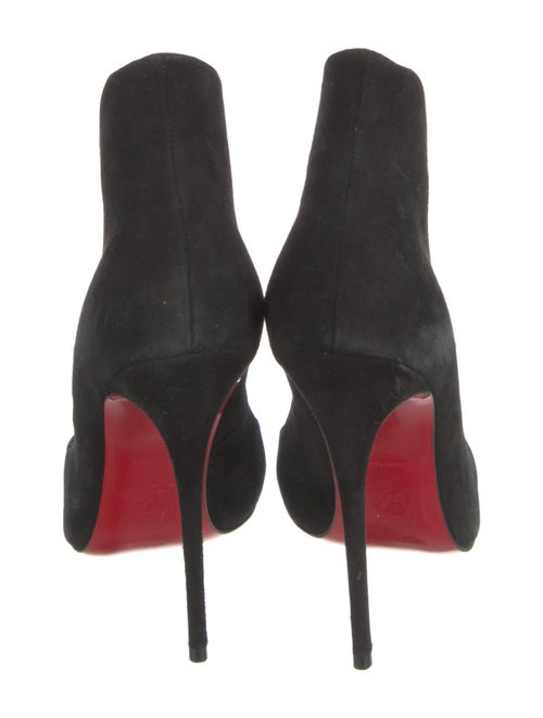 Christian Louboutin Suede D'Orsay Pumps