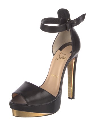 Christian Louboutin Leather Sandals