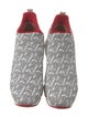 Christian Louboutin Printed Glitter Accents Athletic Sneakers