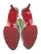 Christian Louboutin PVC Animal Print Slingback Pumps