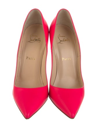 Christian Louboutin So Kate 120 Fluo Mat Leather Pumps