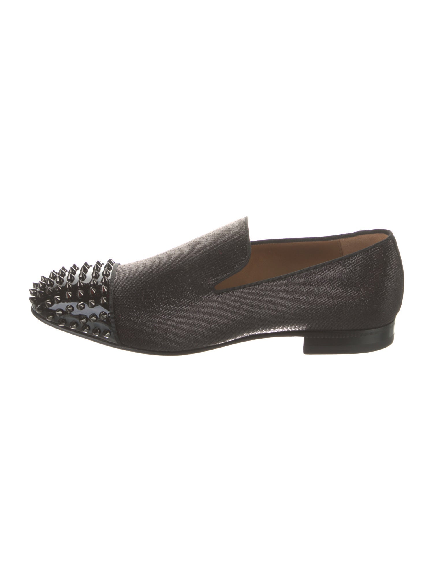 Christian Louboutin Spike Accents Studded Accents Loafers