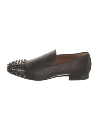 Christian Louboutin Spike Accents Studded Accents Loafers