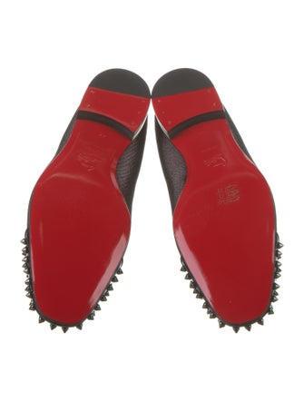 Christian Louboutin Spike Accents Studded Accents Loafers