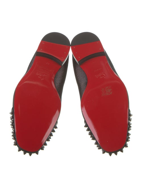 Christian Louboutin Spike Accents Studded Accents Loafers