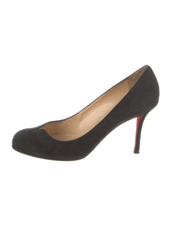 Christian Louboutin Suede Pumps