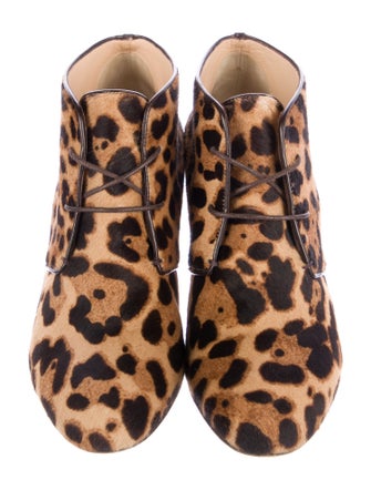 Christian Louboutin Ponyhair Animal Print Pumps