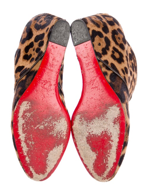 Christian Louboutin Ponyhair Animal Print Pumps