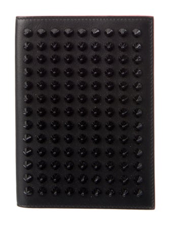 Christian Louboutin Leather Studded Passport Cover
