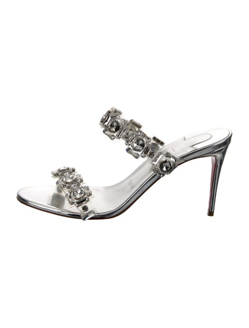 Christian Louboutin Just Jewel 85 Leather Slides