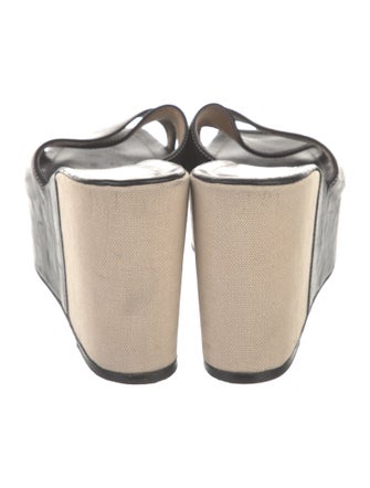 Christian Louboutin Leather Slides