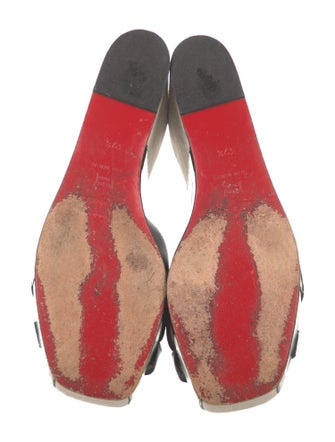 Christian Louboutin Leather Slides