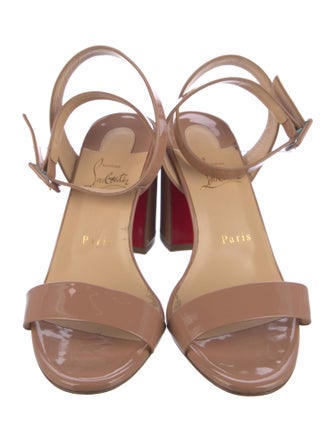 Christian Louboutin Patent Leather Sandals