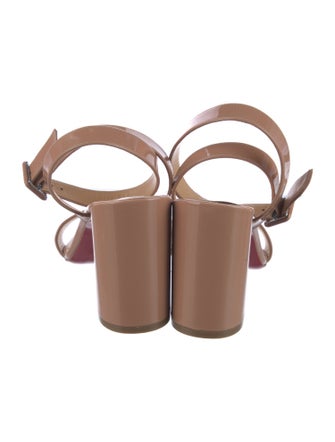 Christian Louboutin Patent Leather Sandals