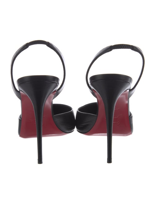 Christian Louboutin Leather Slingback Pumps