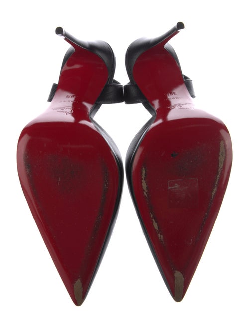 Christian Louboutin Leather Slingback Pumps
