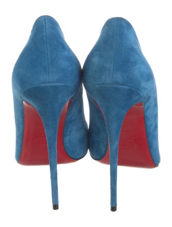 Christian Louboutin So Kate 120 Veau Velours Suede Pumps