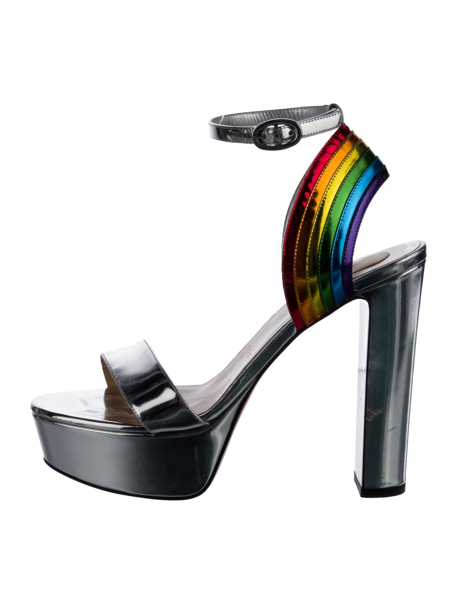 Christian Louboutin Patent Leather Sandals