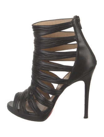 Christian Louboutin Leather Gladiator Sandals