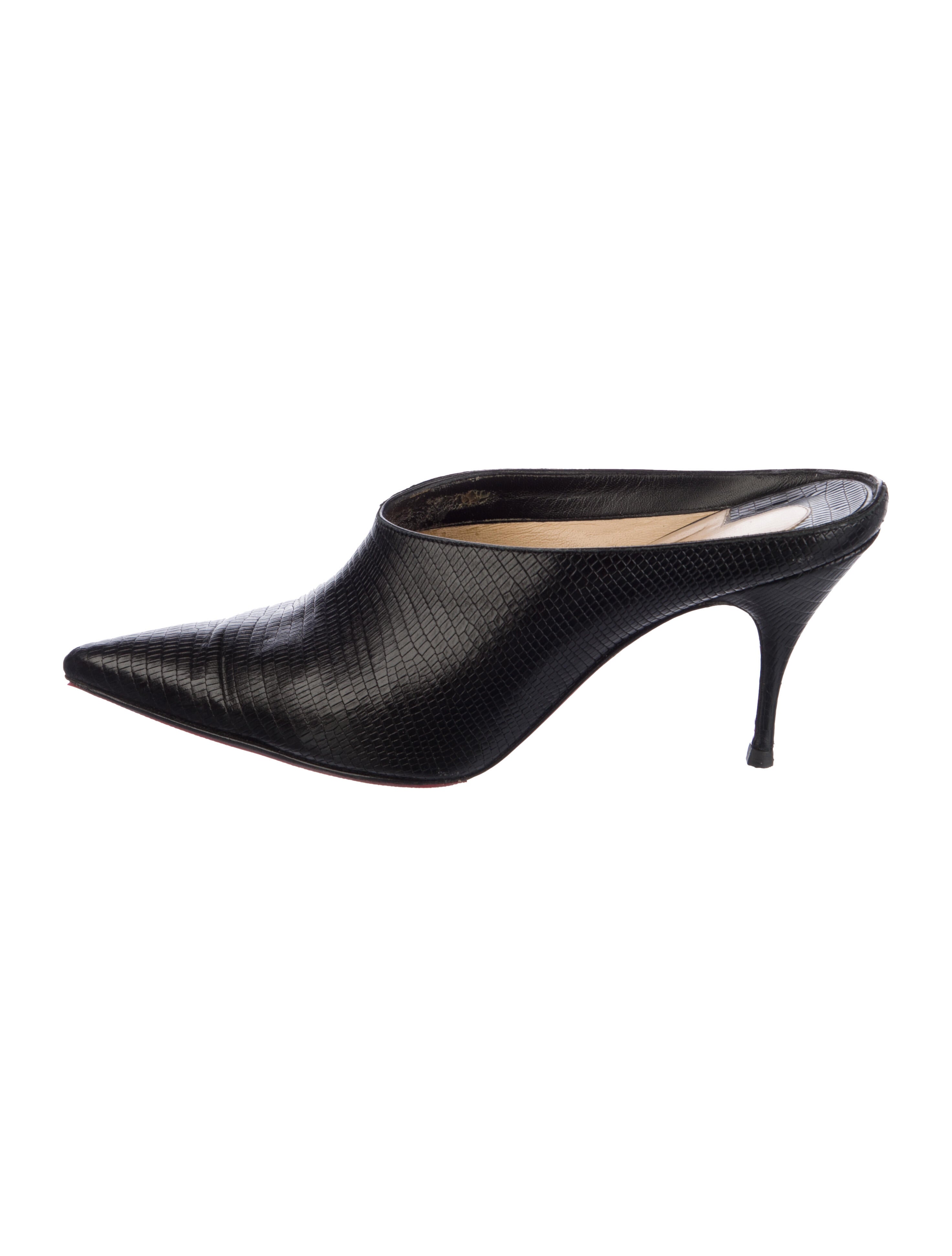 Christian Louboutin Leather Mules