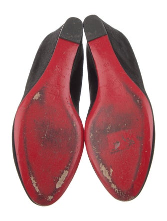 Christian Louboutin Suede Pumps