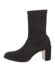 Christian Louboutin Suede Sock Boots