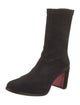 Christian Louboutin Suede Sock Boots